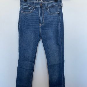 Hollister skinny dark washed jeans